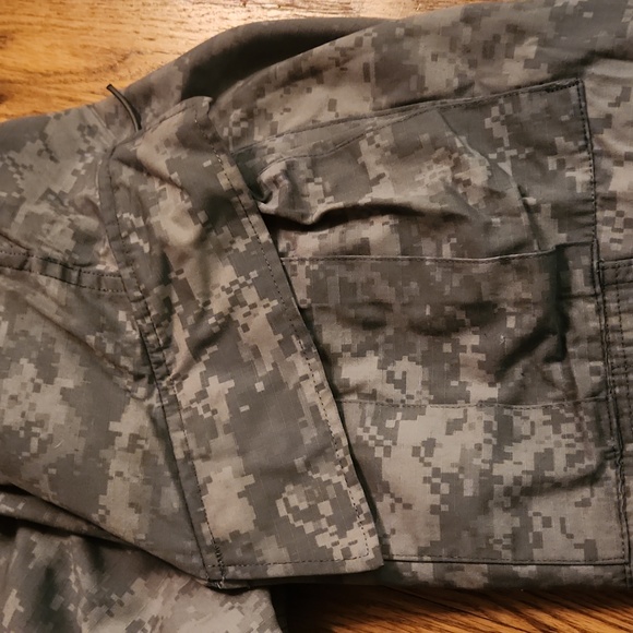 ARMY combat uniform pants Gray camouflage. Adjustable waist 31 to 35 inches - Picture 8 of 9